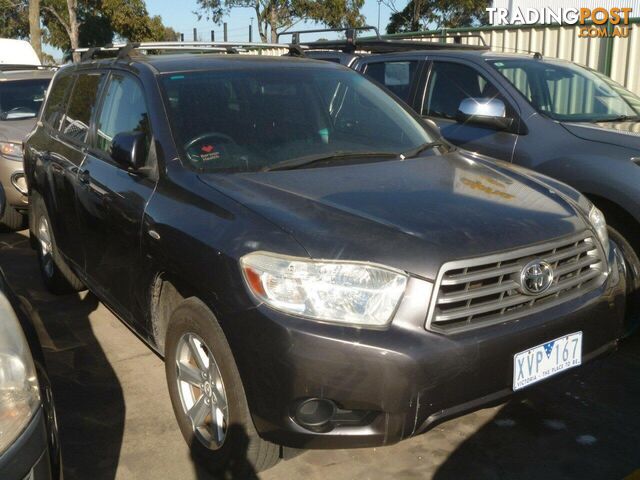 2010 TOYOTA KLUGER KX-R (FWD) 7 SEAT GSU40R SUV