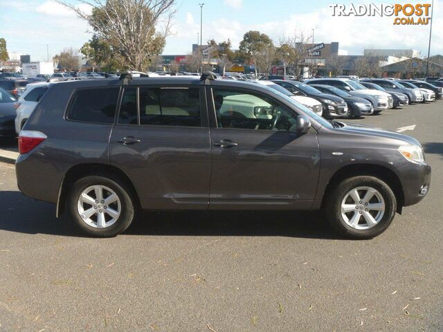 2010 TOYOTA KLUGER KX-R (FWD) 7 SEAT GSU40R SUV, 4 DOORS, 7 SEATS