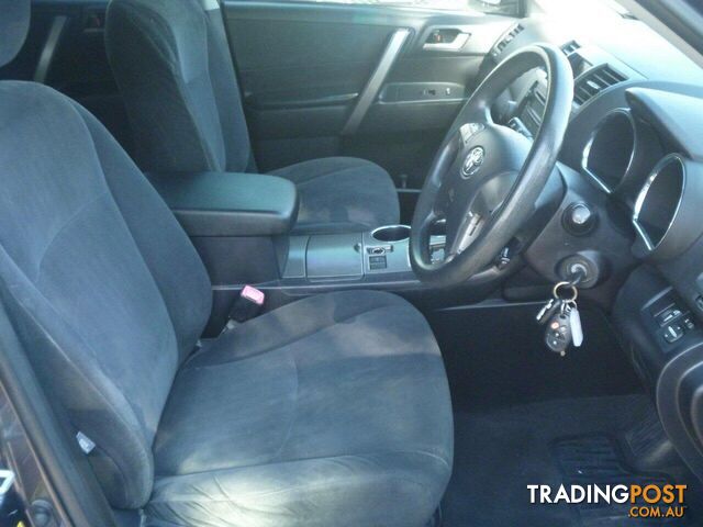 2010 TOYOTA KLUGER KX-R (FWD) 7 SEAT GSU40R SUV, 4 DOORS, 7 SEATS