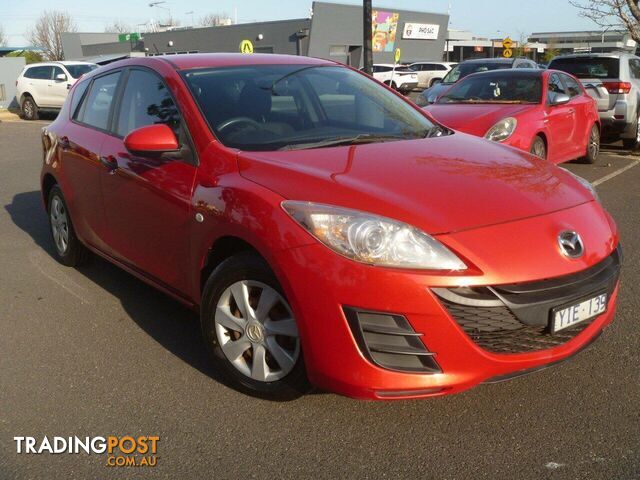 2011 MAZDA 3 NEO BL 10 UPGRADE HATCH, 5 DOORS, 5 SEATS