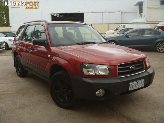 2004 SUBARU FORESTER X MY04 SUV, 4 DOORS, 5 SEATS