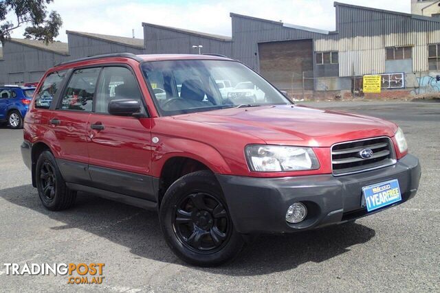 2004 SUBARU FORESTER X MY04 SUV, 4 DOORS, 5 SEATS