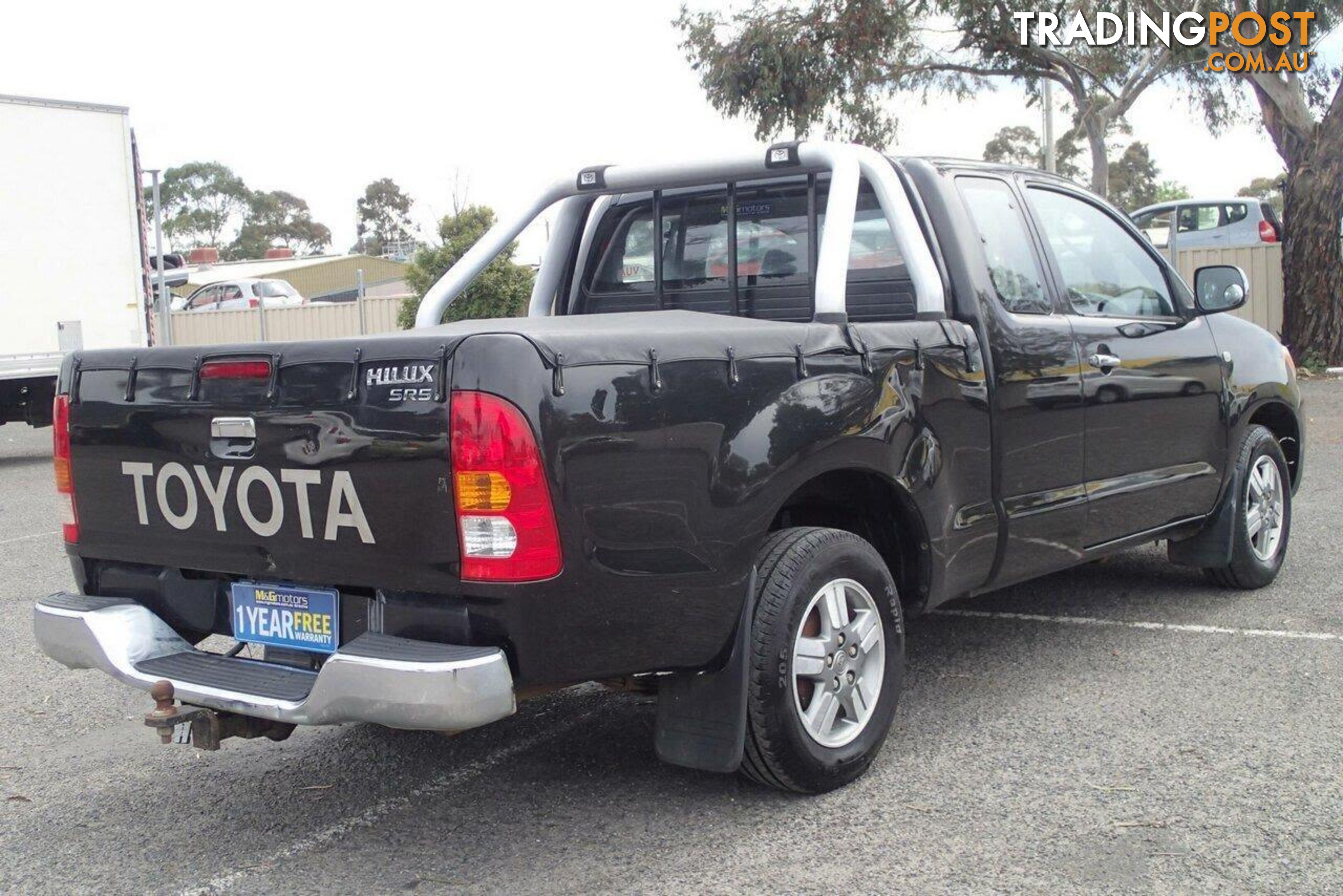 2005 TOYOTA HILUX SR GGN15R UTE TRAY, 4 DOORS, 5 SEATS