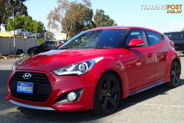 2014 HYUNDAI VELOSTER SR TURBO FS3 HATCH, 3 DOORS, 4 SEATS