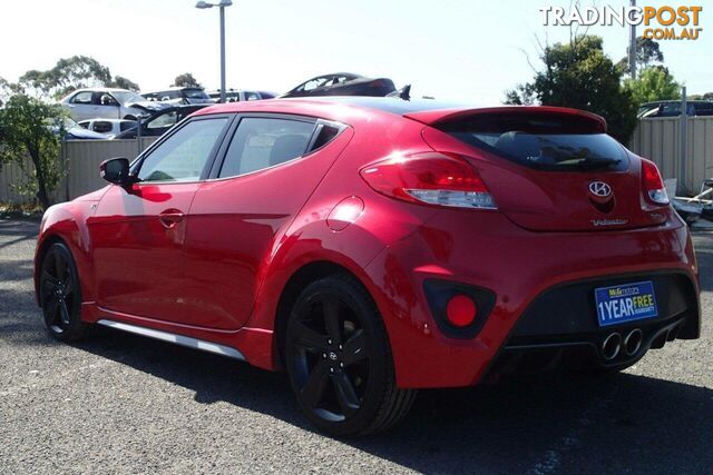 2014 HYUNDAI VELOSTER SR TURBO FS3 HATCH, 3 DOORS, 4 SEATS