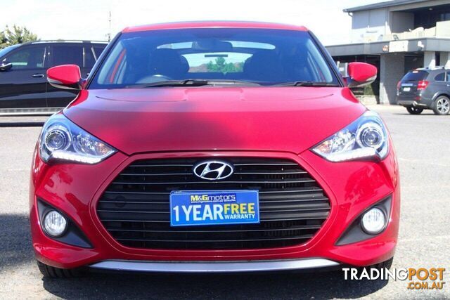 2014 HYUNDAI VELOSTER SR TURBO FS3 HATCH, 3 DOORS, 4 SEATS