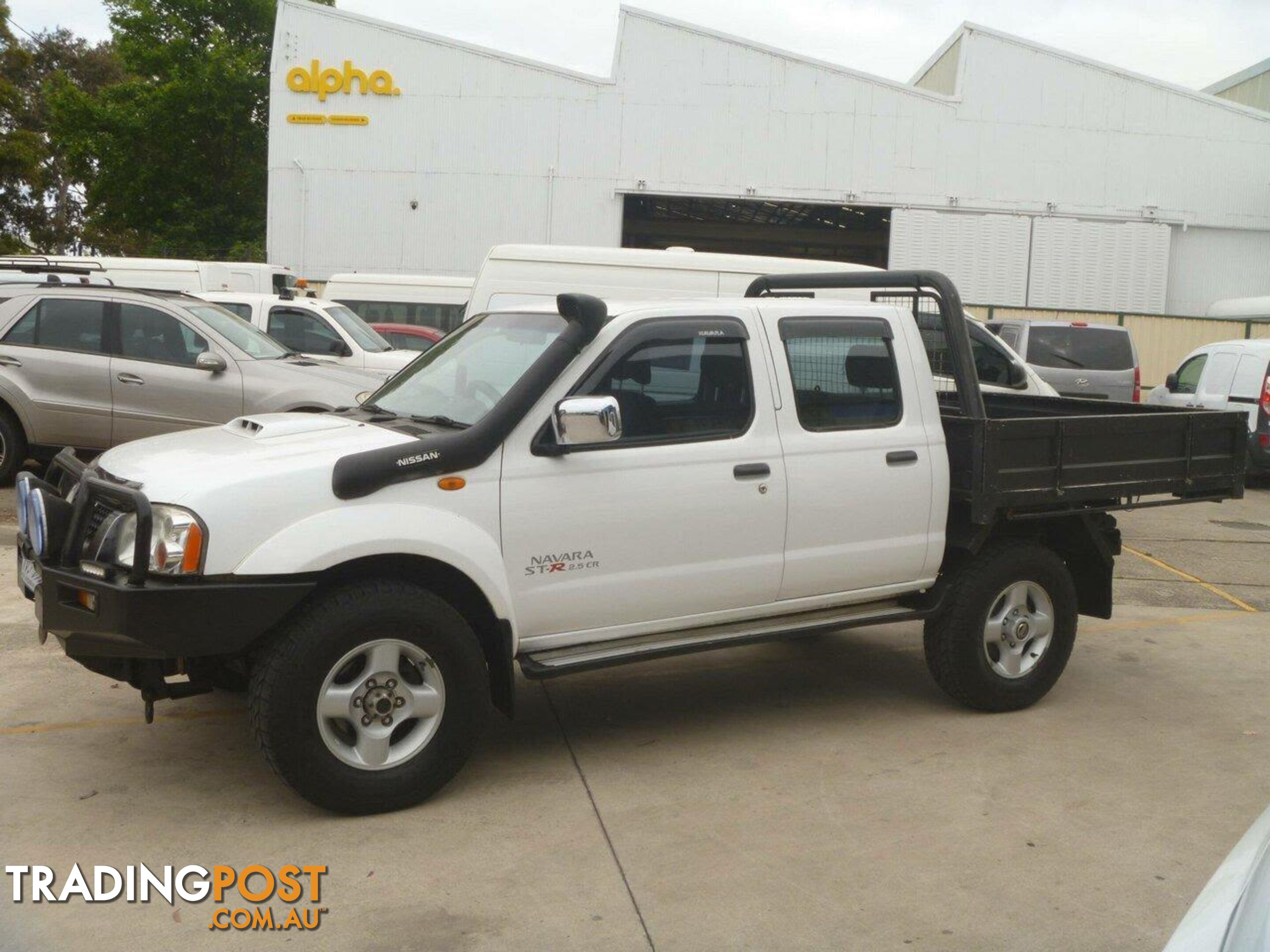 2012 NISSAN NAVARA ST-R (4X4) D22 SERIES 5 UTE TRAY, 4 DOORS, 5 SEATS