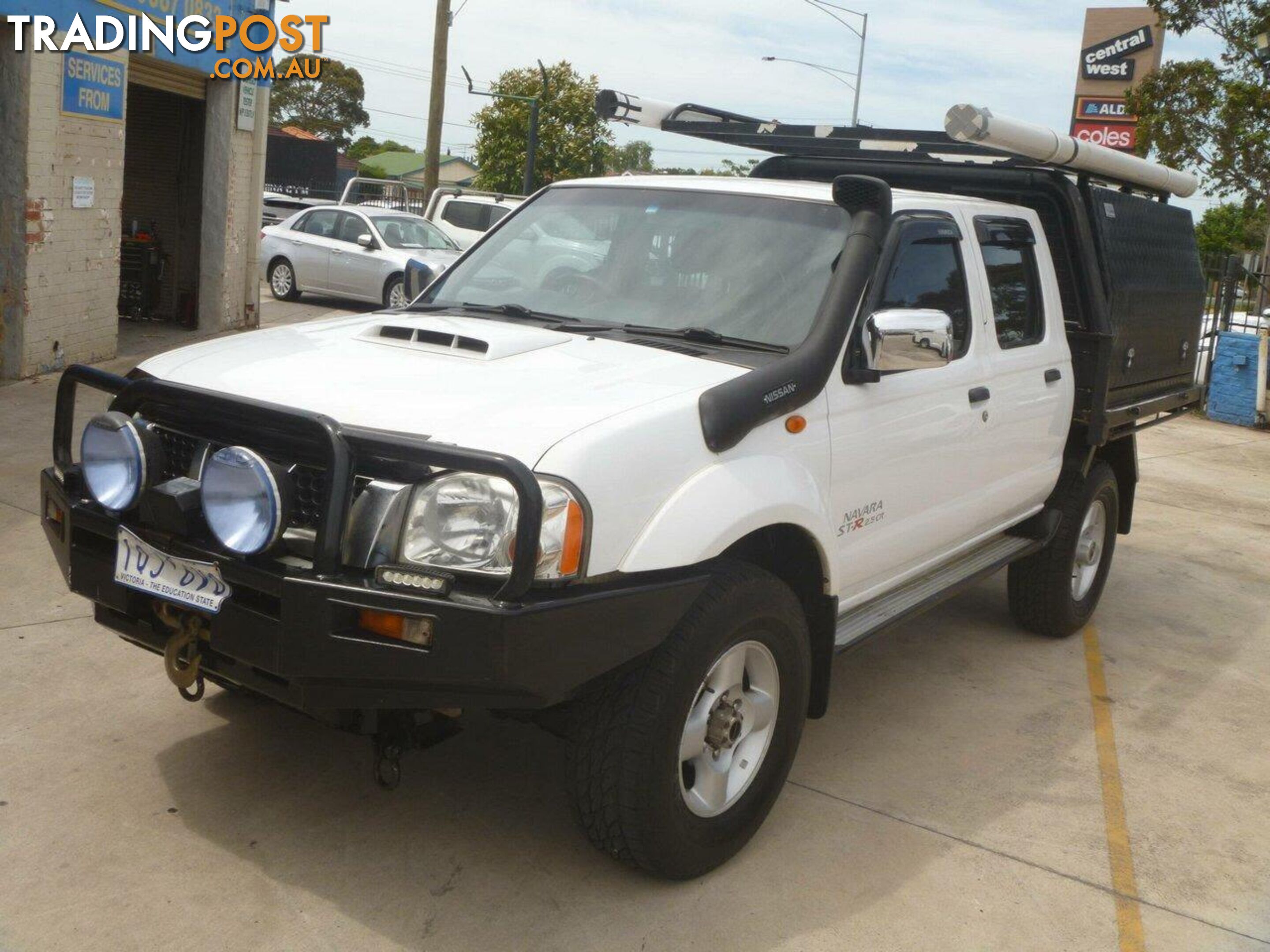 2012 NISSAN NAVARA ST-R (4X4) D22 SERIES 5 UTE TRAY, 4 DOORS, 5 SEATS