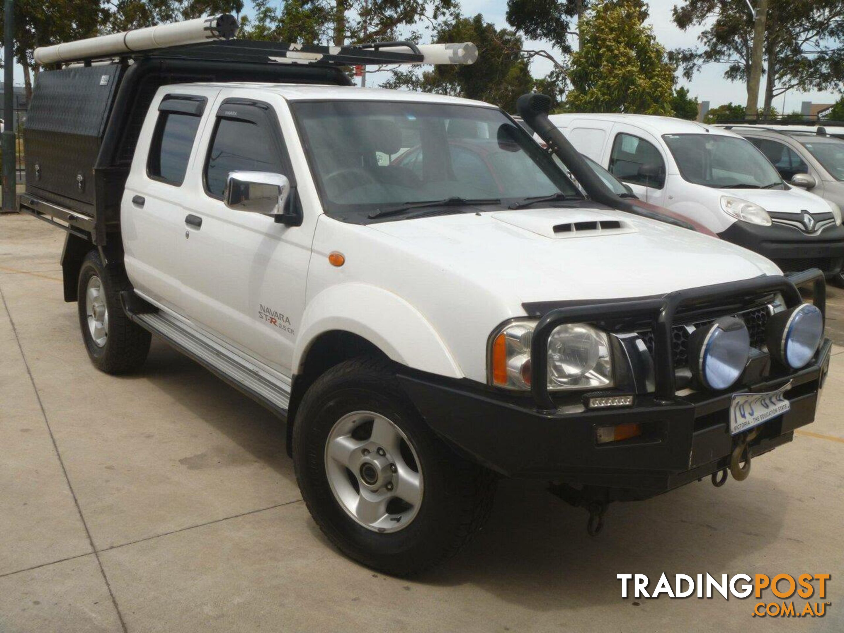 2012 NISSAN NAVARA ST-R (4X4) D22 SERIES 5 UTE TRAY, 4 DOORS, 5 SEATS