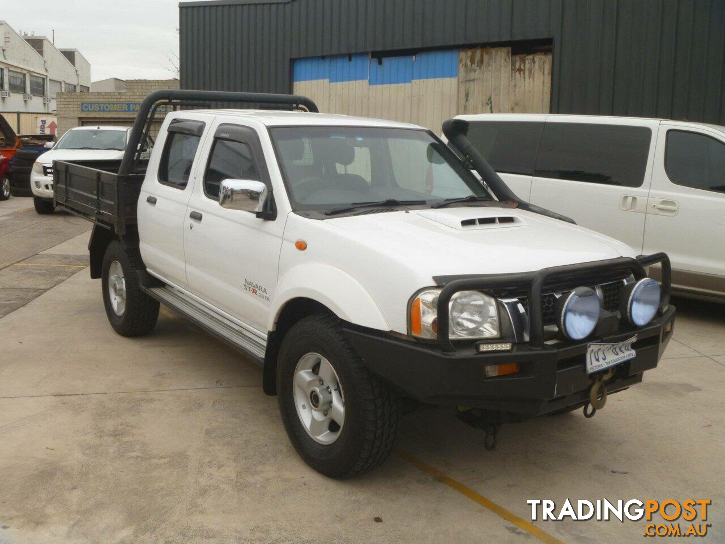 2012 NISSAN NAVARA ST-R (4X4) D22 SERIES 5 UTE TRAY, 4 DOORS, 5 SEATS