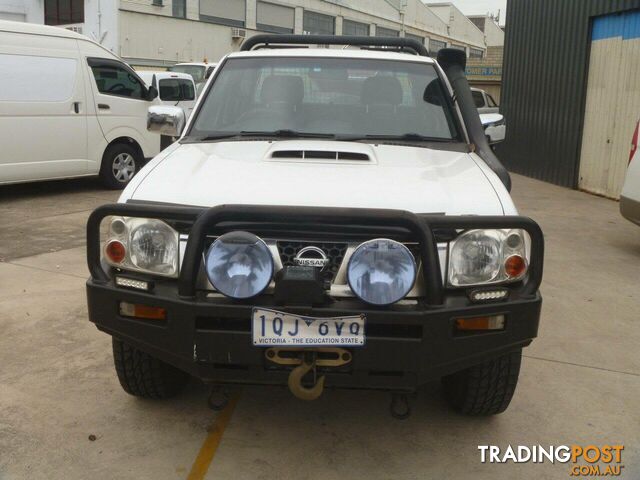 2012 NISSAN NAVARA ST-R (4X4) D22 SERIES 5 UTE TRAY, 4 DOORS, 5 SEATS