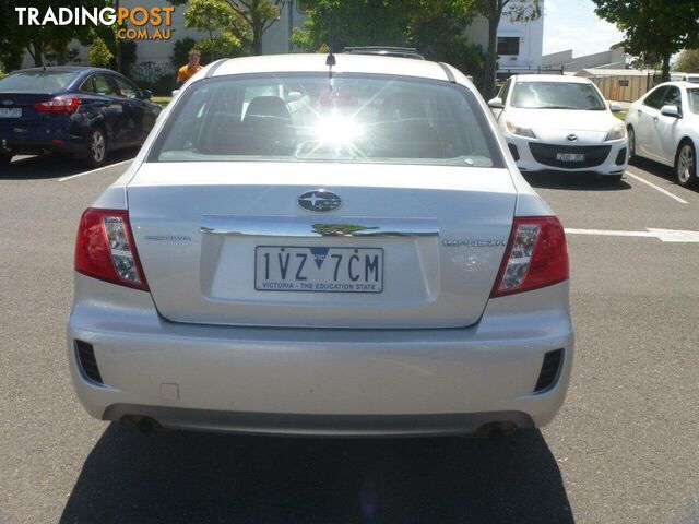 2011 SUBARU IMPREZA RS (AWD) MY11 SEDAN, 4 DOORS, 5 SEATS