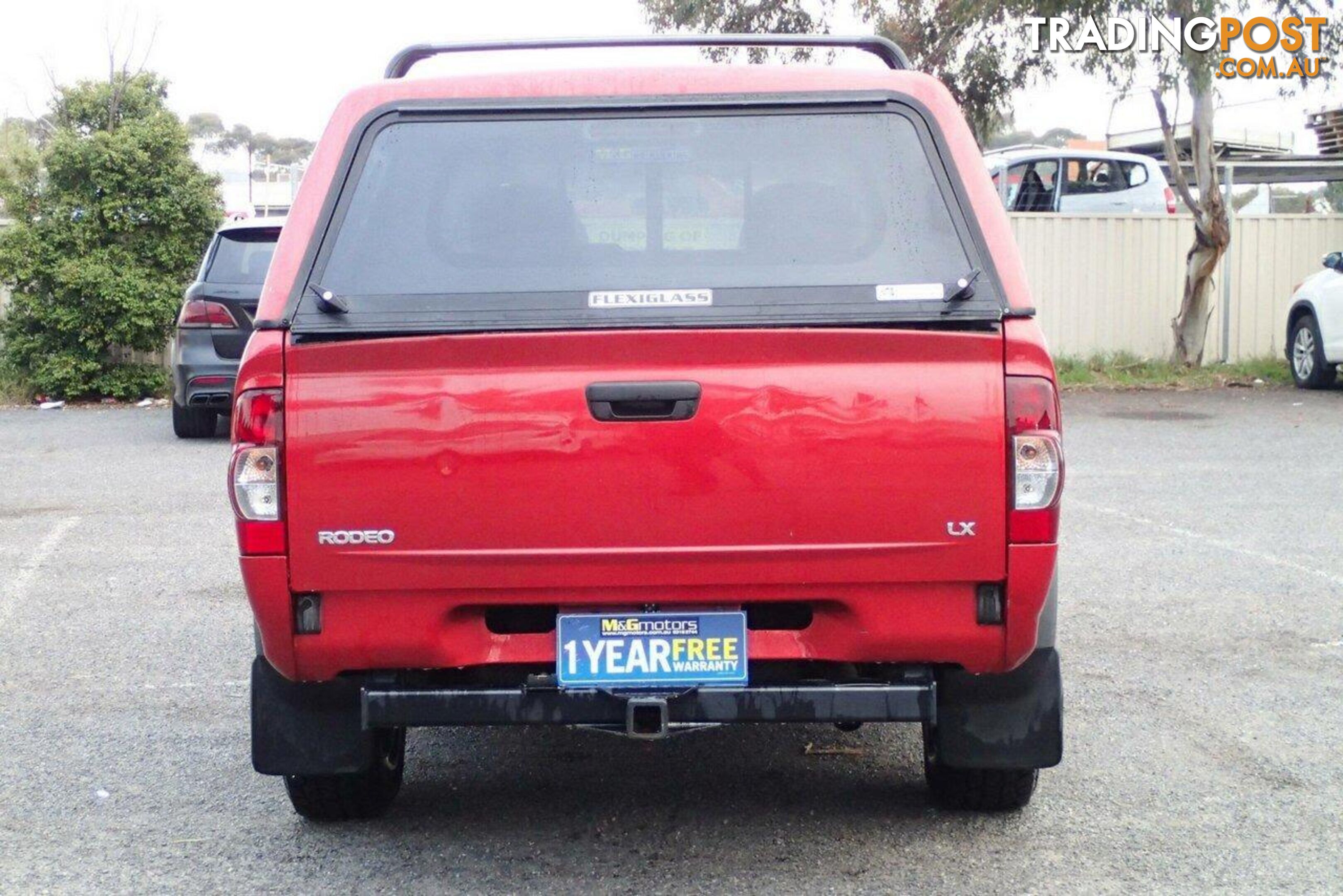 2008 HOLDEN RODEO LX RA MY08 UTE TRAY