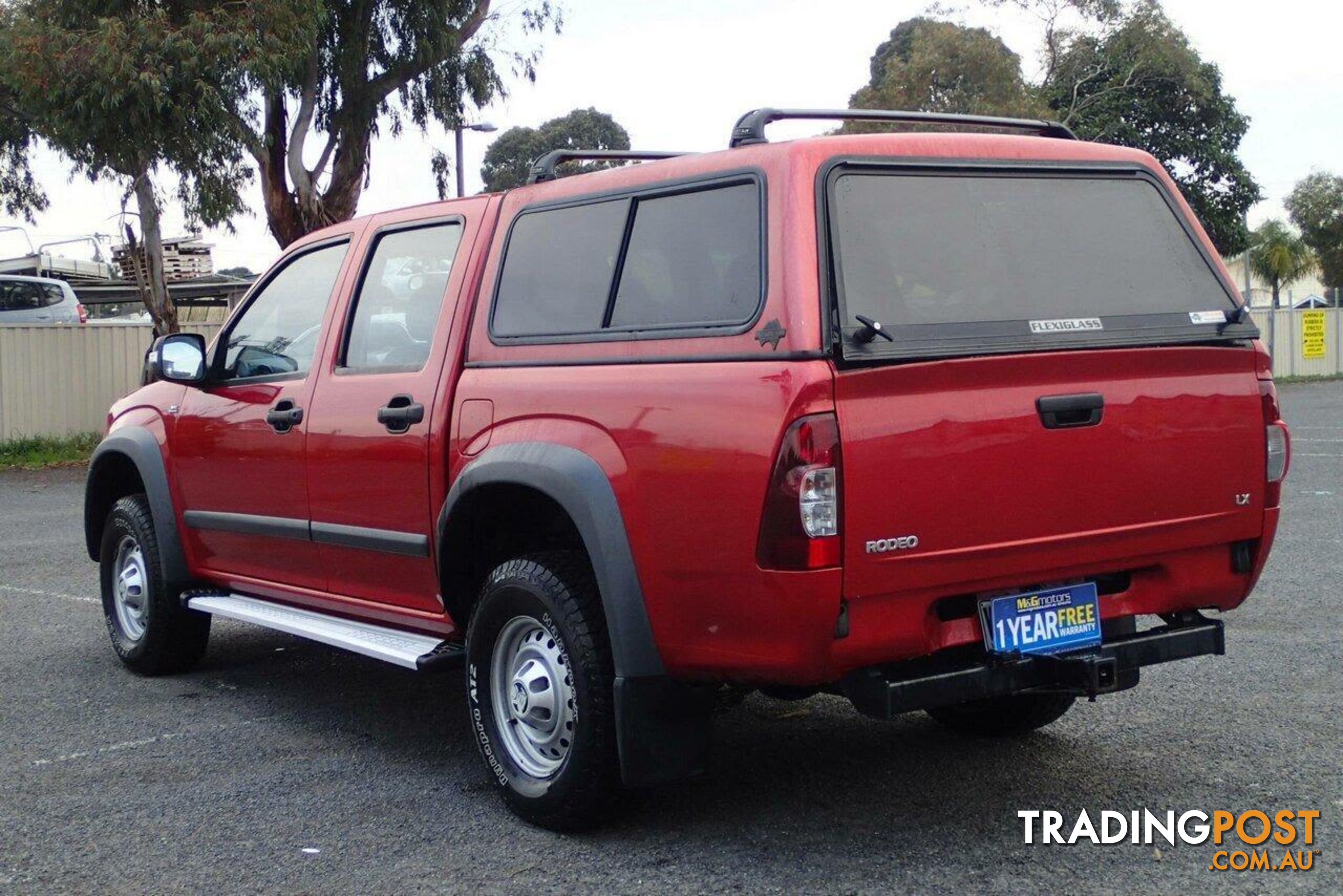 2008 HOLDEN RODEO LX RA MY08 UTE TRAY