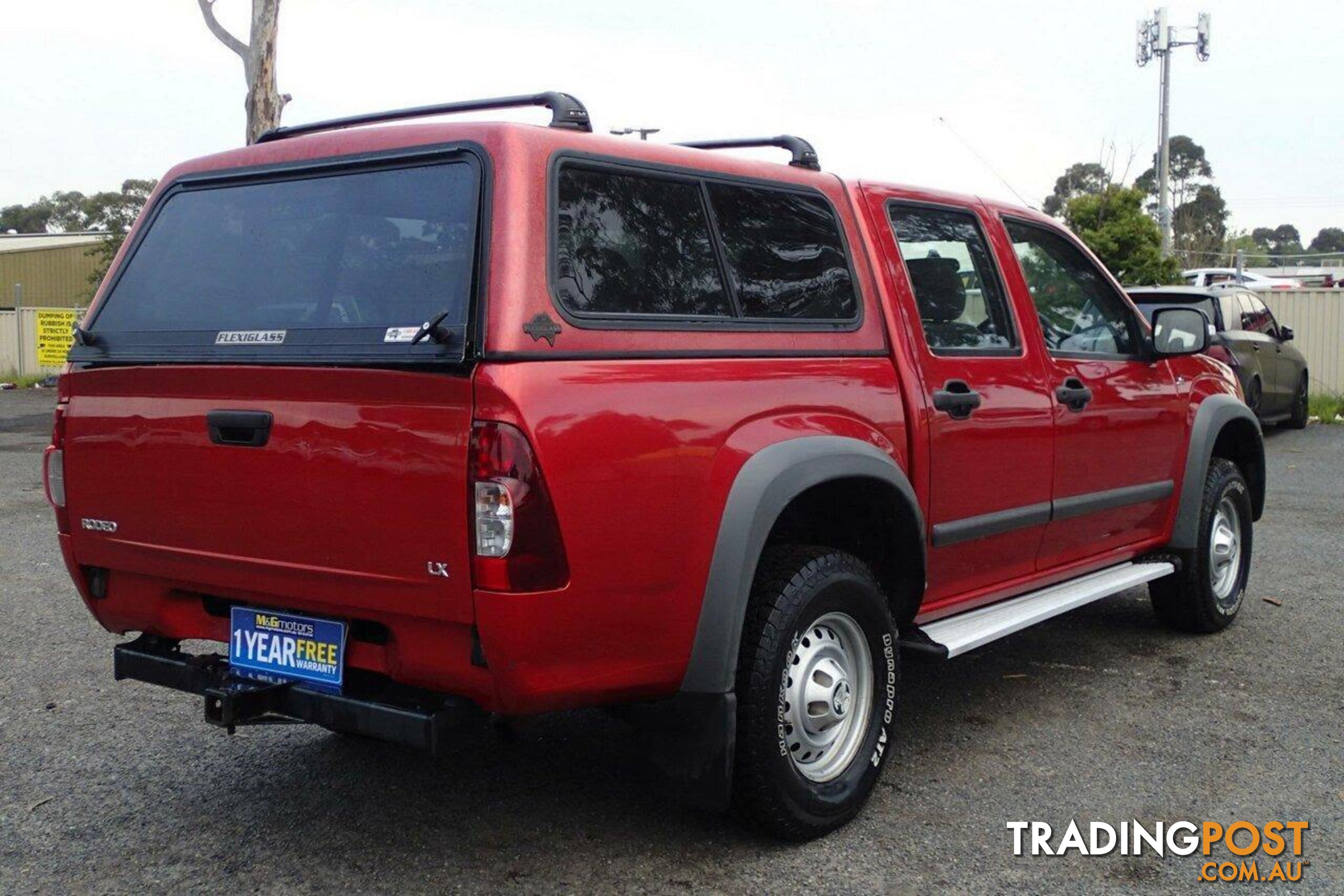 2008 HOLDEN RODEO LX RA MY08 UTE TRAY