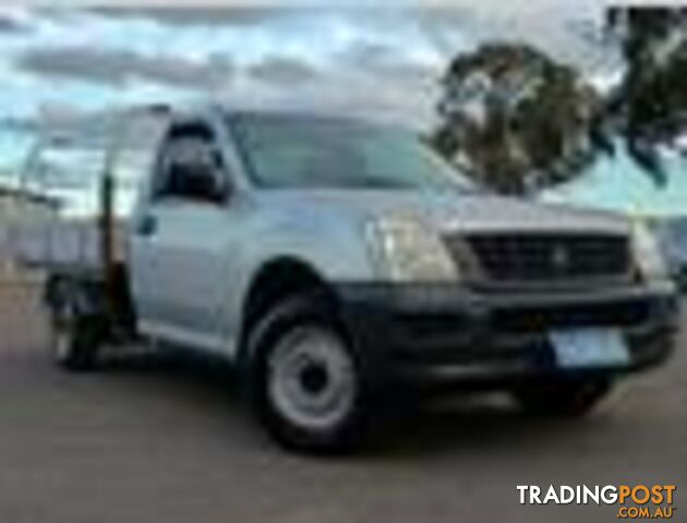 2006 HOLDEN RODEO DX RA MY06 UPGRADE UTE TRAY, 2 DOORS, 3 SEATS