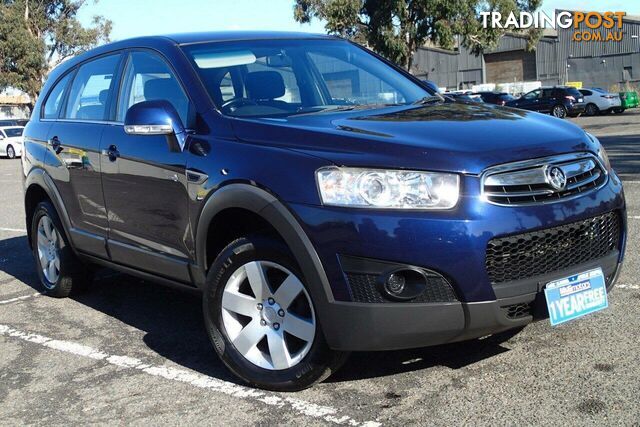 2012 HOLDEN CAPTIVA 7 SX (FWD) CG SERIES II SUV, 4 DOORS, 7 SEATS