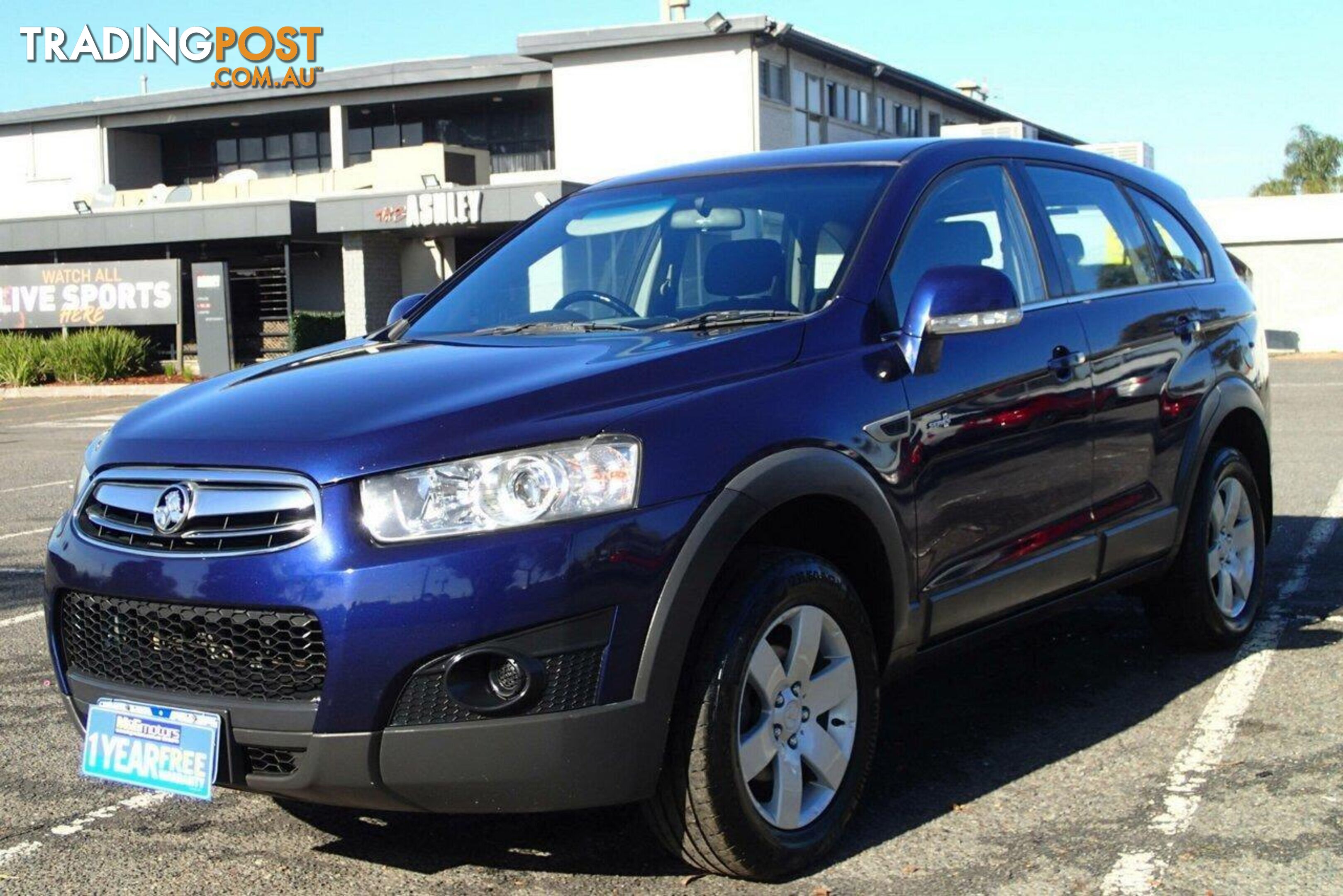 2012 HOLDEN CAPTIVA 7 SX (FWD) CG SERIES II SUV, 4 DOORS, 7 SEATS