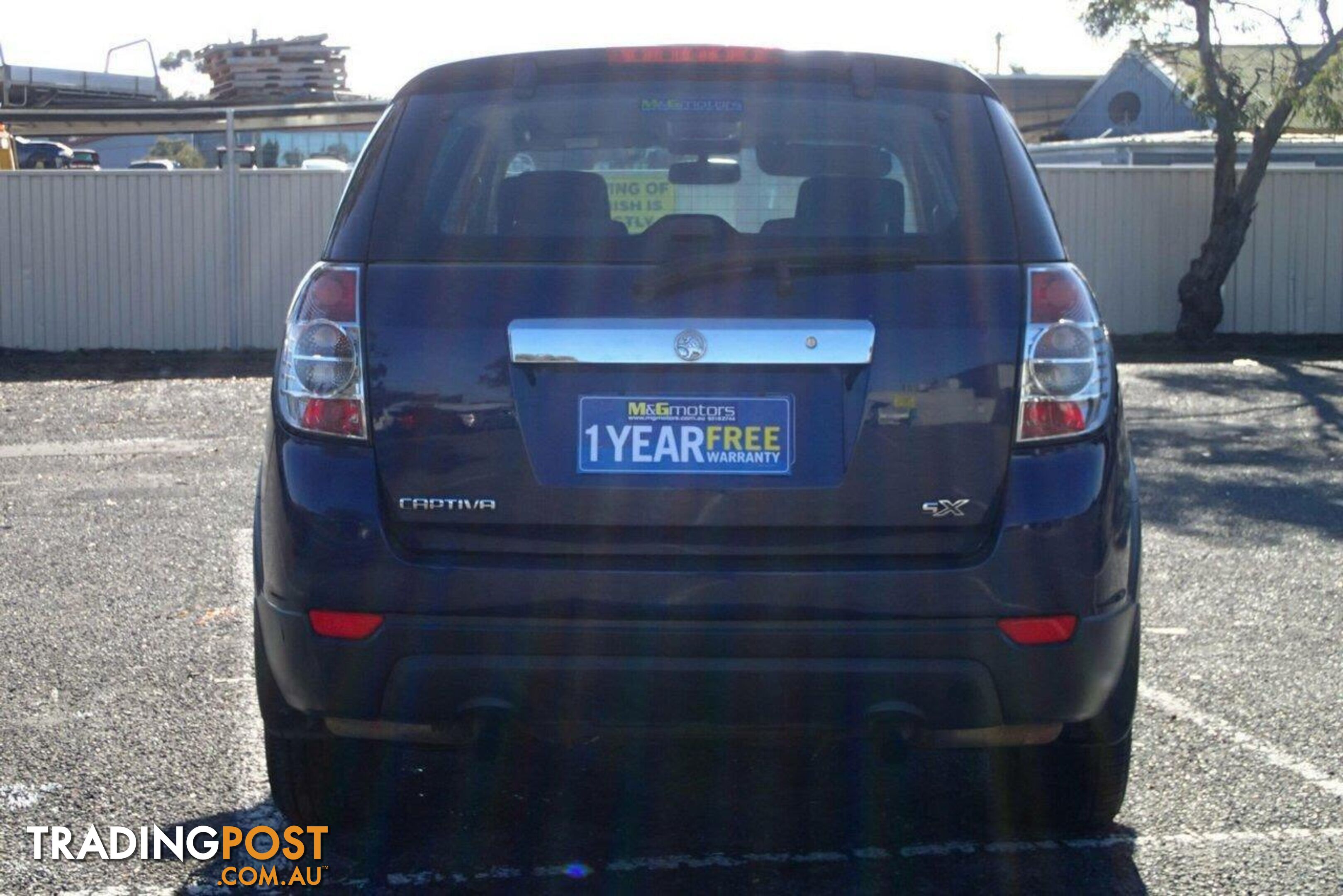 2012 HOLDEN CAPTIVA 7 SX (FWD) CG SERIES II SUV, 4 DOORS, 7 SEATS