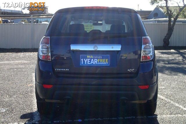 2012 HOLDEN CAPTIVA 7 SX (FWD) CG SERIES II SUV, 4 DOORS, 7 SEATS