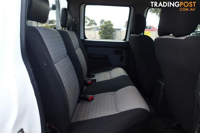 2013 NISSAN NAVARA DX (4X4) D22 SERIES 5 UTE TRAY, 2 DOORS, 3 SEATS