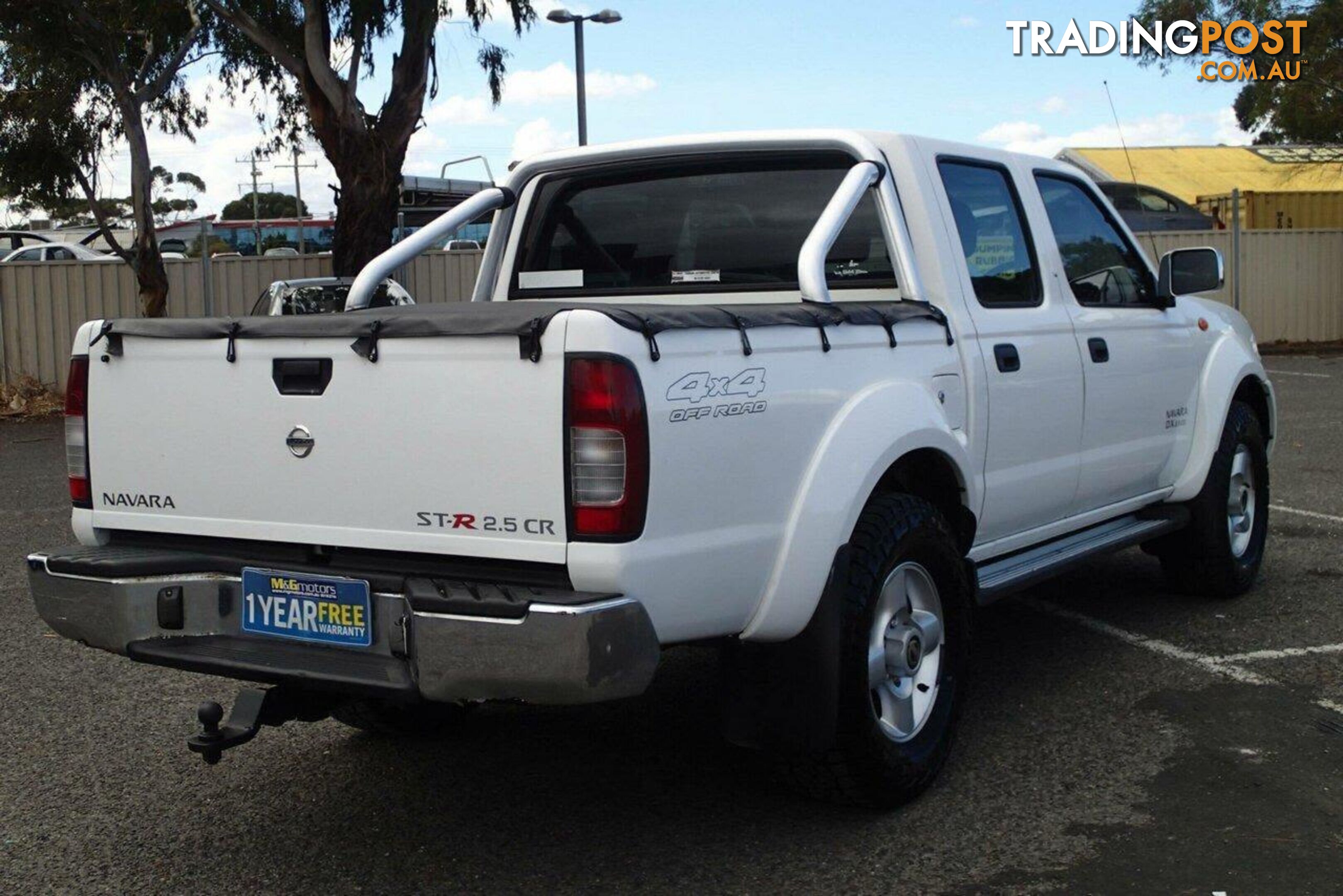 2013 NISSAN NAVARA DX (4X4) D22 SERIES 5 UTE TRAY, 2 DOORS, 3 SEATS