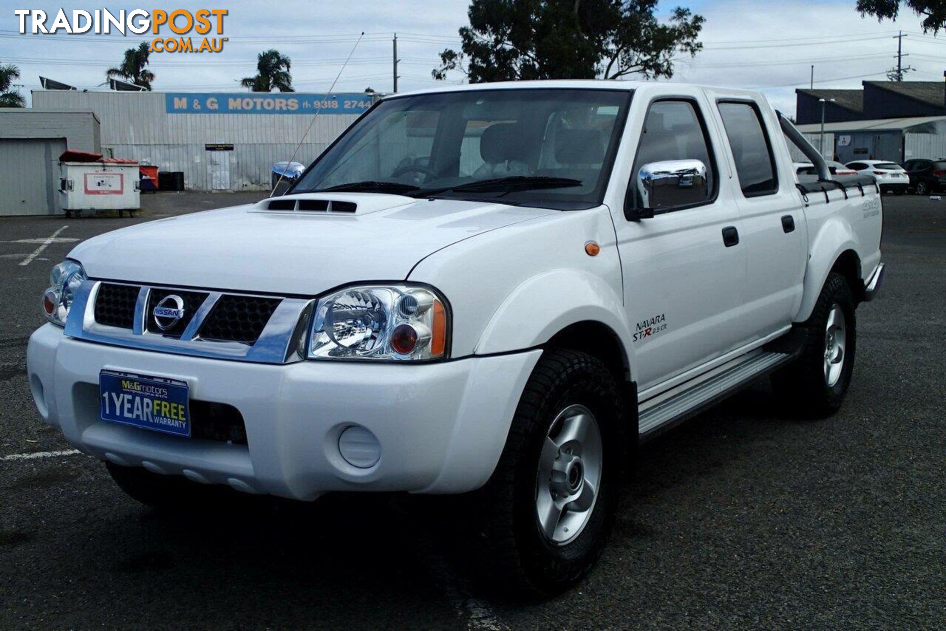 2013 NISSAN NAVARA DX (4X4) D22 SERIES 5 UTE TRAY, 2 DOORS, 3 SEATS