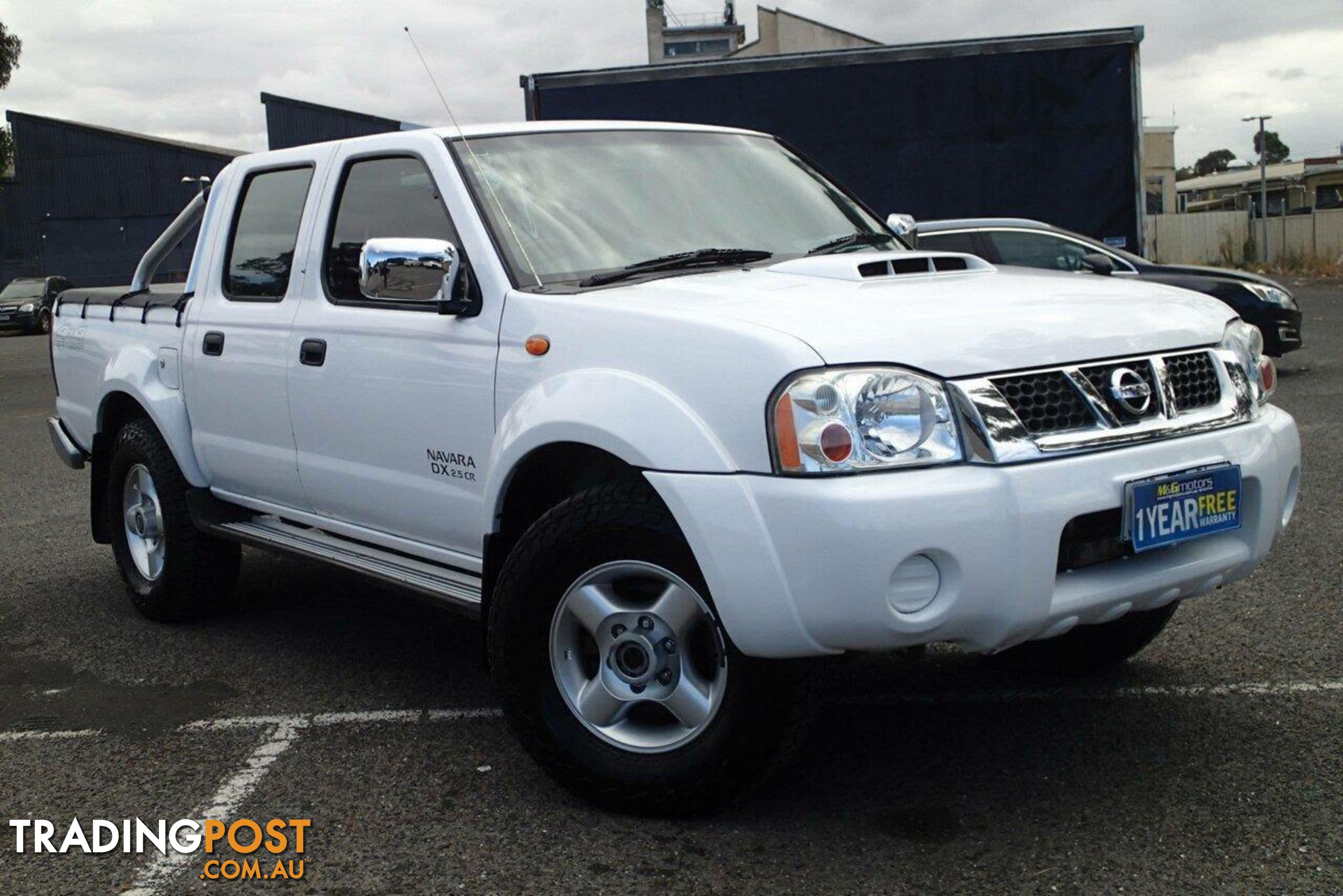 2013 NISSAN NAVARA DX (4X4) D22 SERIES 5 UTE TRAY, 2 DOORS, 3 SEATS