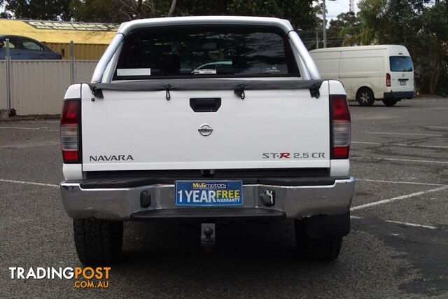 2013 NISSAN NAVARA DX (4X4) D22 SERIES 5 UTE TRAY, 2 DOORS, 3 SEATS