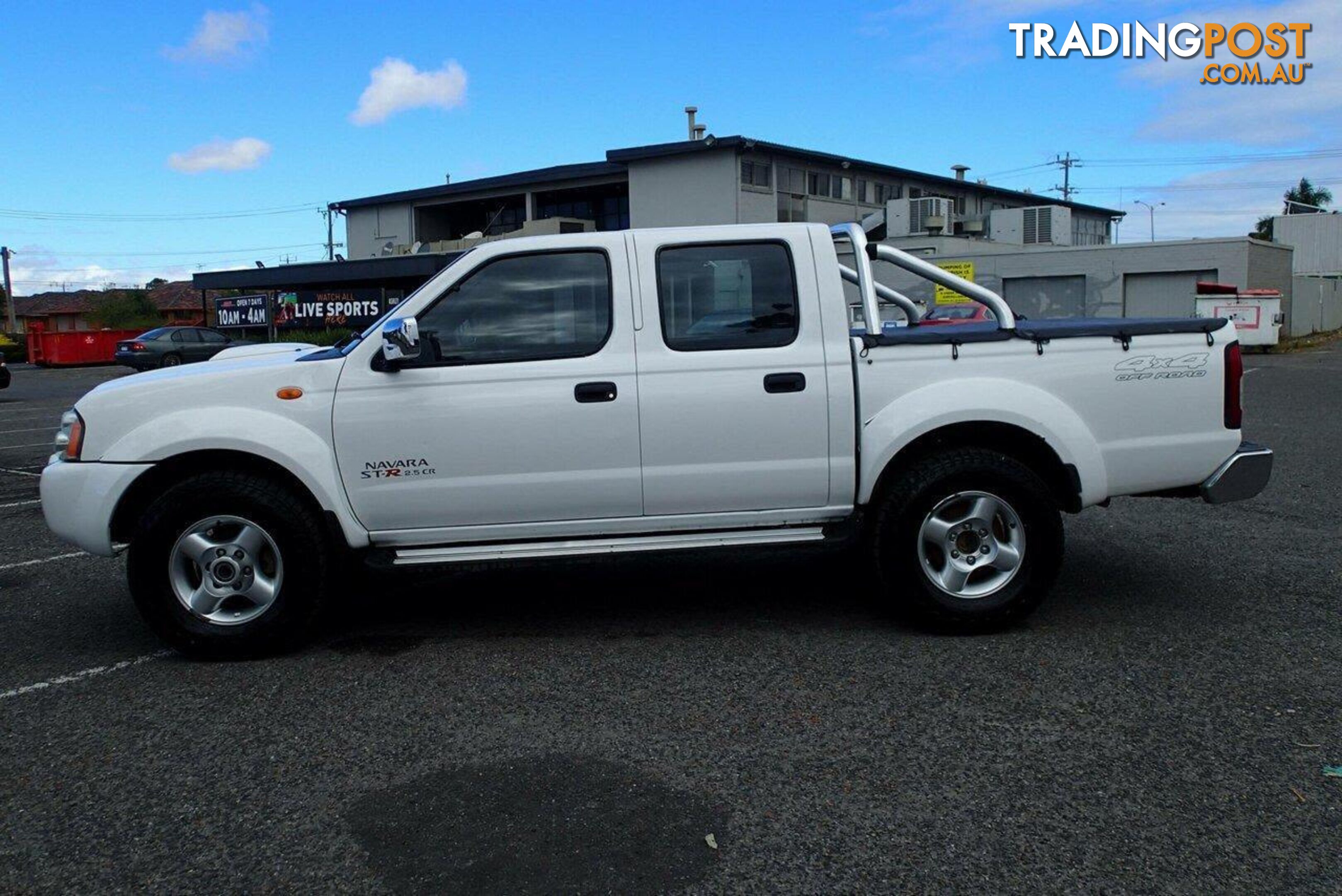 2013 NISSAN NAVARA DX (4X4) D22 SERIES 5 UTE TRAY, 2 DOORS, 3 SEATS