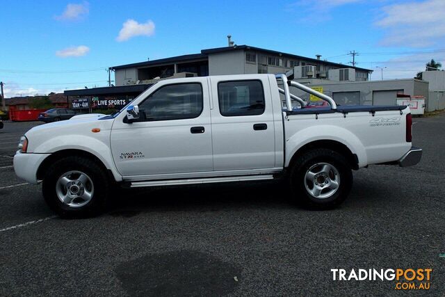 2013 NISSAN NAVARA DX (4X4) D22 SERIES 5 UTE TRAY, 2 DOORS, 3 SEATS