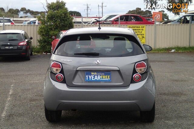 2012 HOLDEN BARINA  TM HATCH