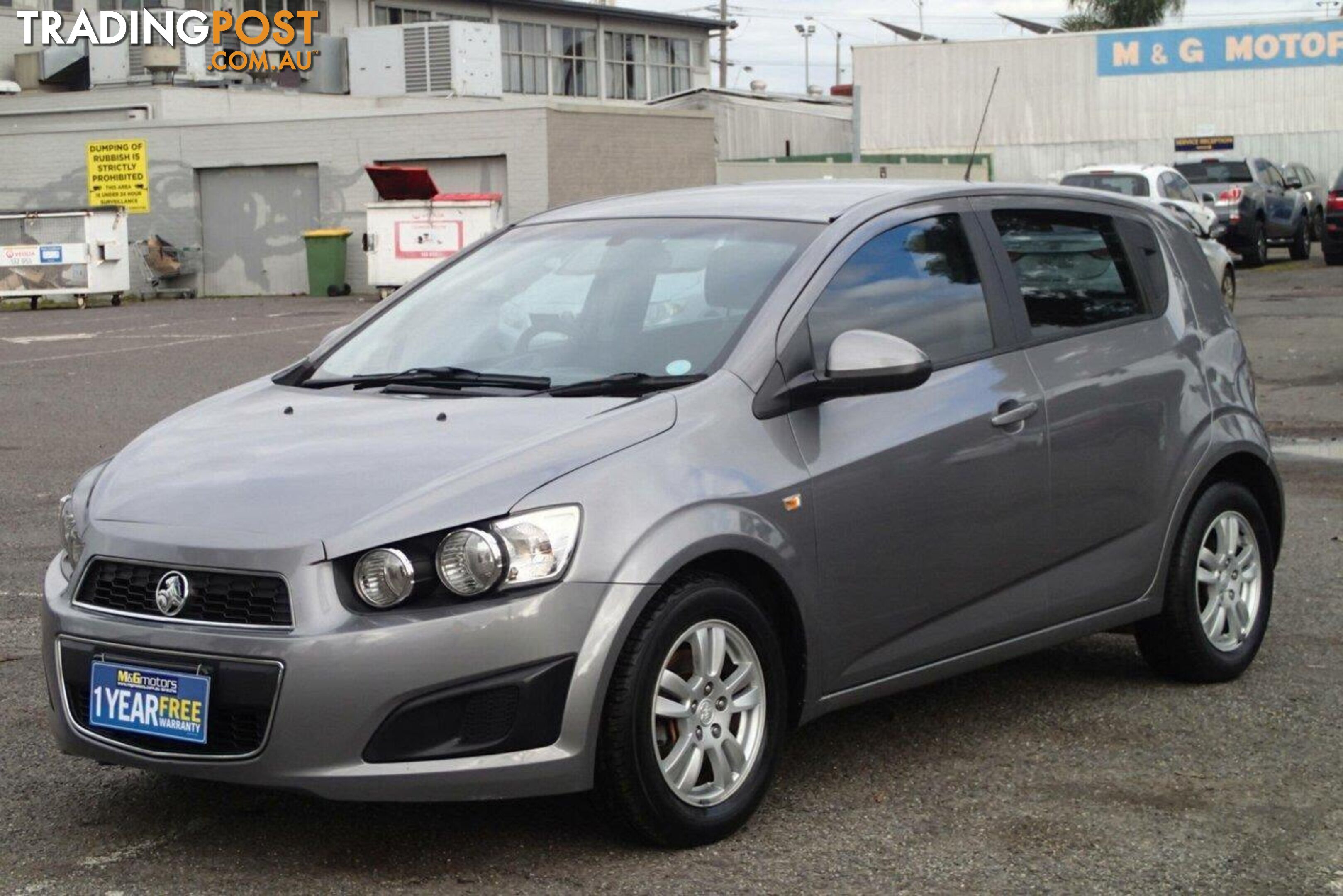 2012 HOLDEN BARINA  TM HATCH