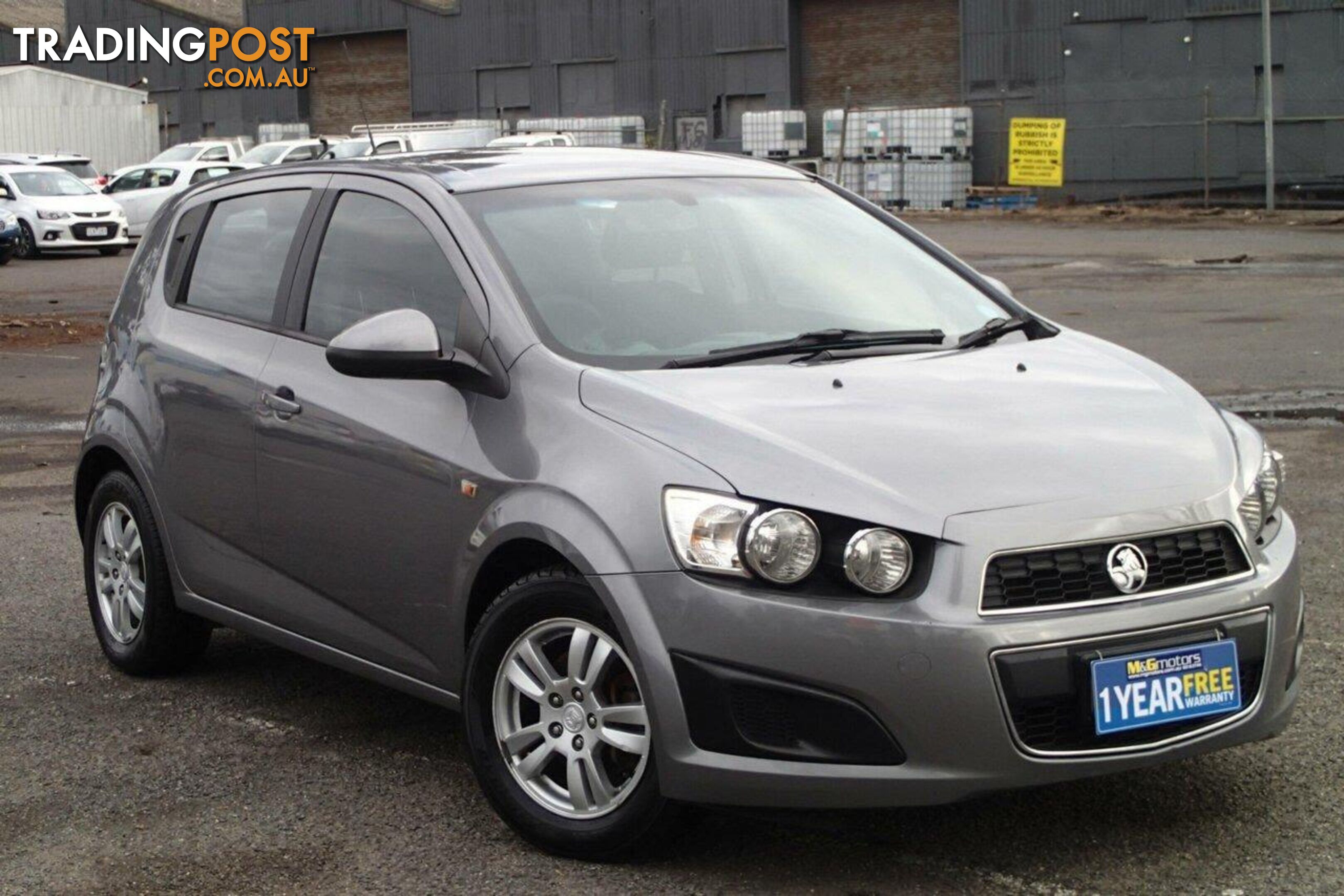 2012 HOLDEN BARINA  TM HATCH