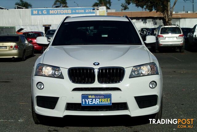 2011 BMW X3 XDRIVE 20D F25 SUV