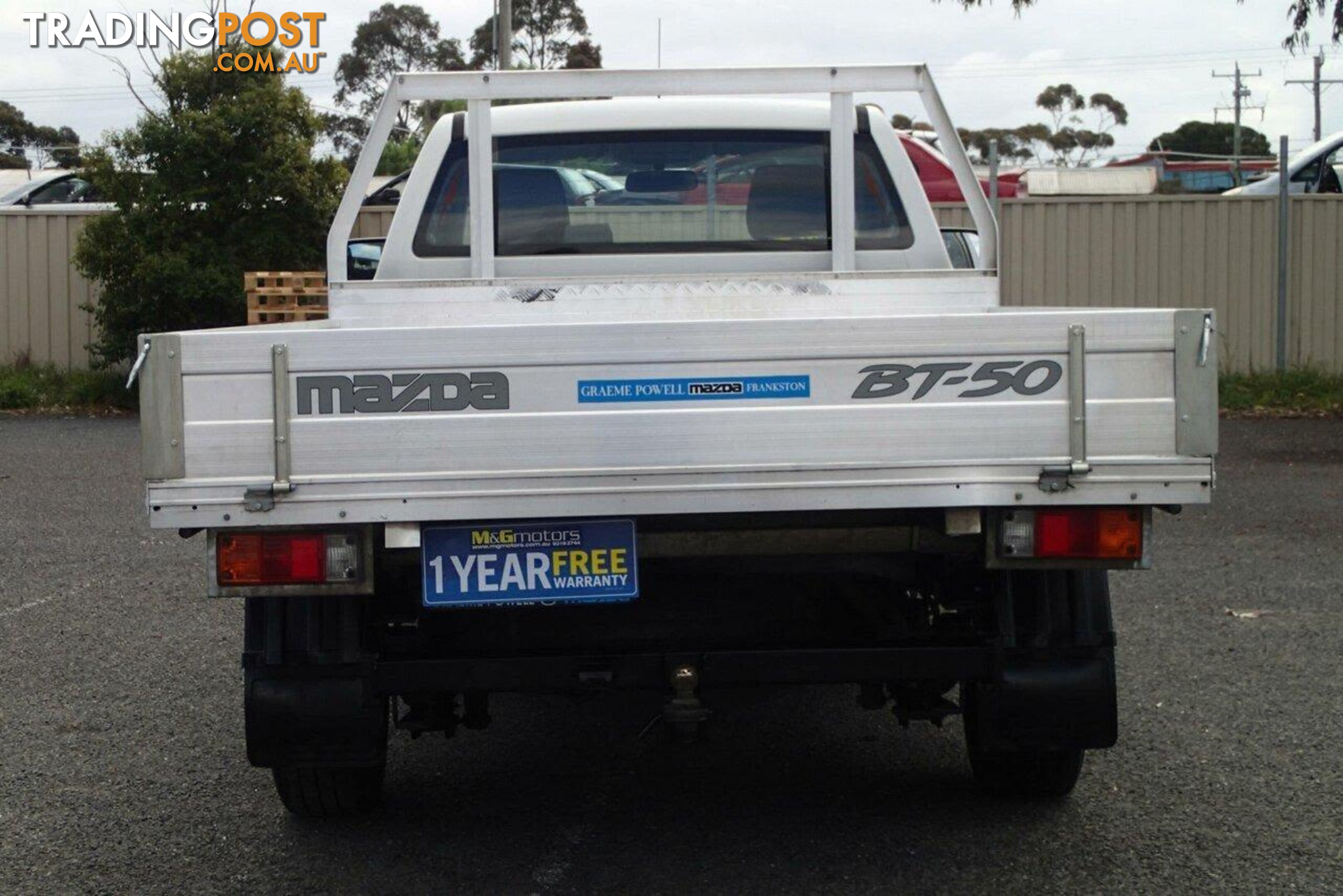 2015 MAZDA BT-50 XT (4X2) MY13 UTE TRAY, 2 DOORS, 3 SEATS