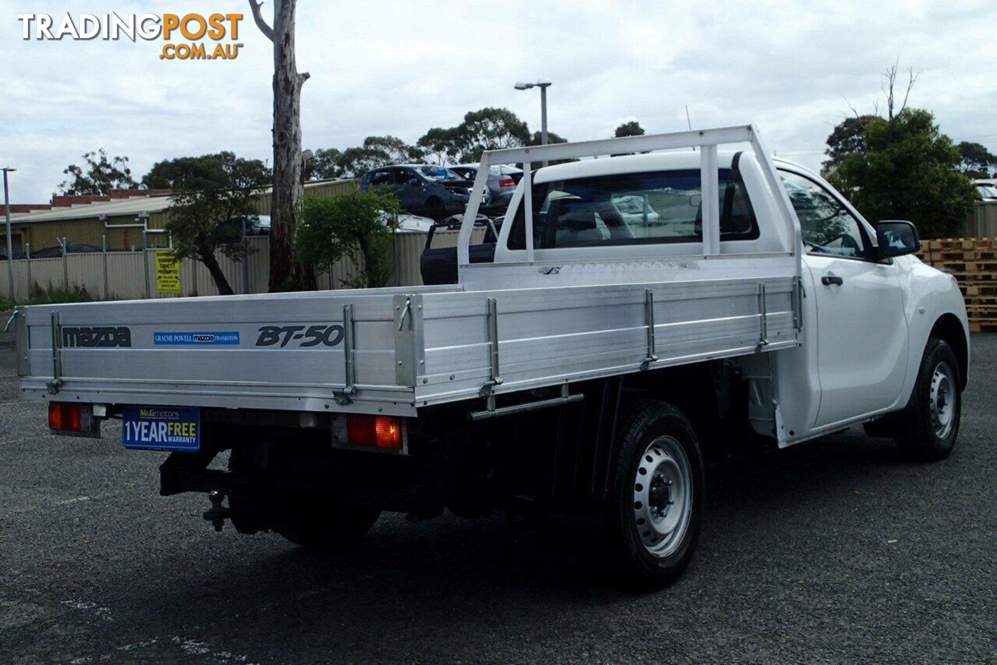 2015 MAZDA BT-50 XT (4X2) MY13 UTE TRAY, 2 DOORS, 3 SEATS