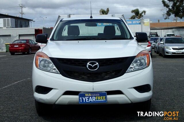 2015 MAZDA BT-50 XT (4X2) MY13 UTE TRAY, 2 DOORS, 3 SEATS