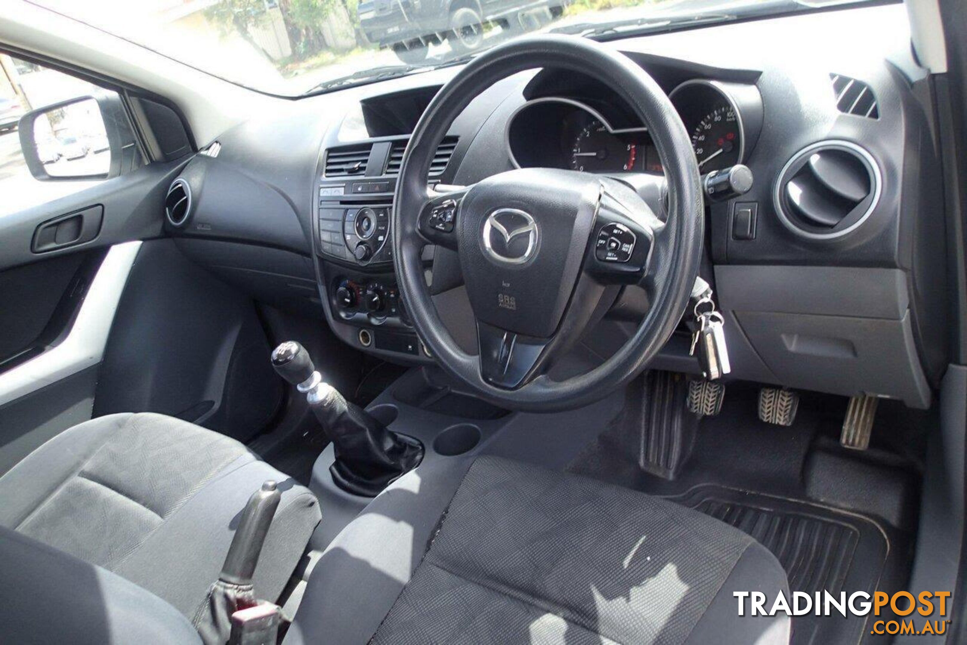 2015 MAZDA BT-50 XT (4X2) MY13 UTE TRAY, 2 DOORS, 3 SEATS