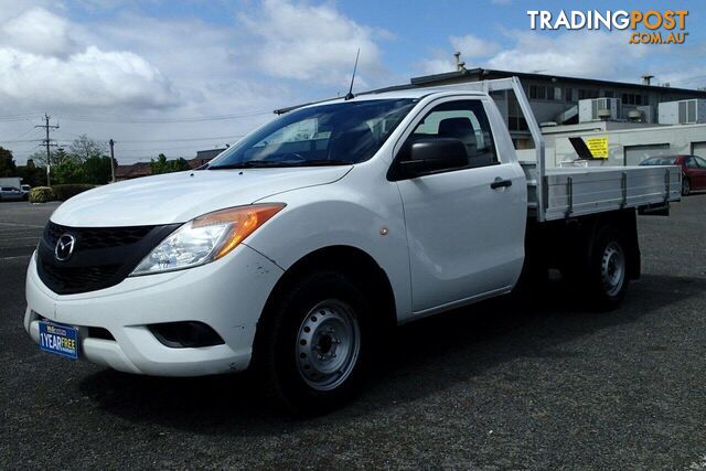 2015 MAZDA BT-50 XT (4X2) MY13 UTE TRAY, 2 DOORS, 3 SEATS