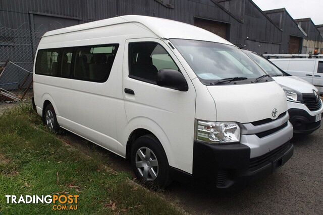 2016 TOYOTA HIACE COMMUTER KDH223R MY15 PEOPLE MOVER, 3 DOORS, 14 SEATS