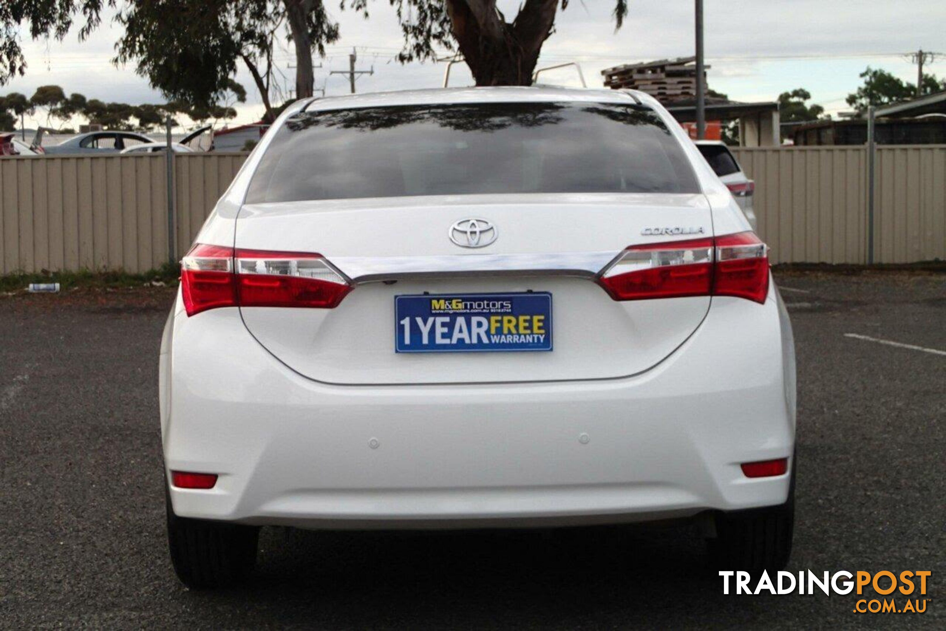 2014 TOYOTA COROLLA ASCENT ZRE172R SEDAN