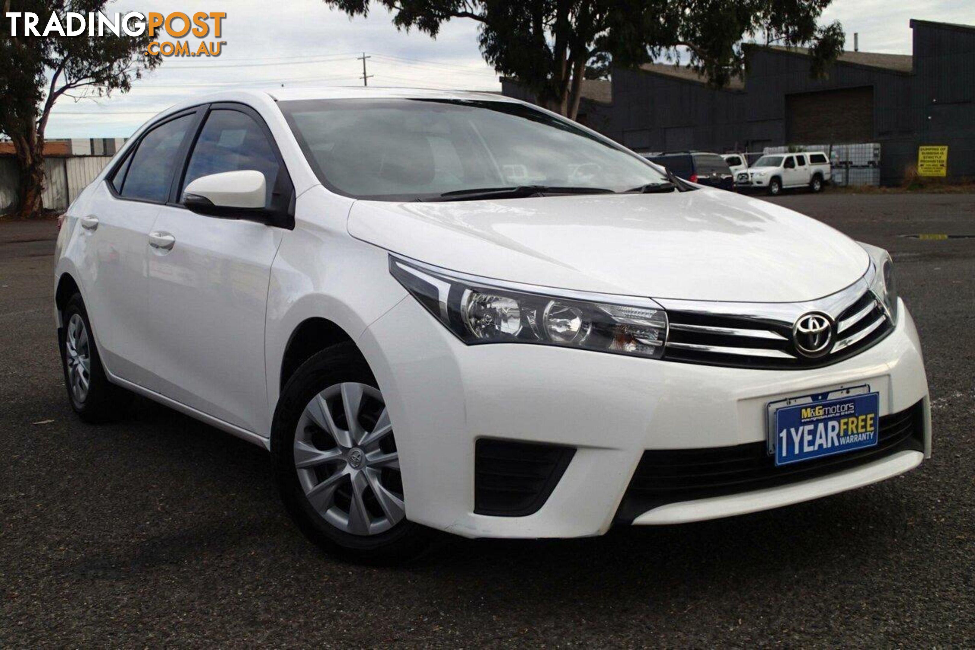 2014 TOYOTA COROLLA ASCENT ZRE172R SEDAN