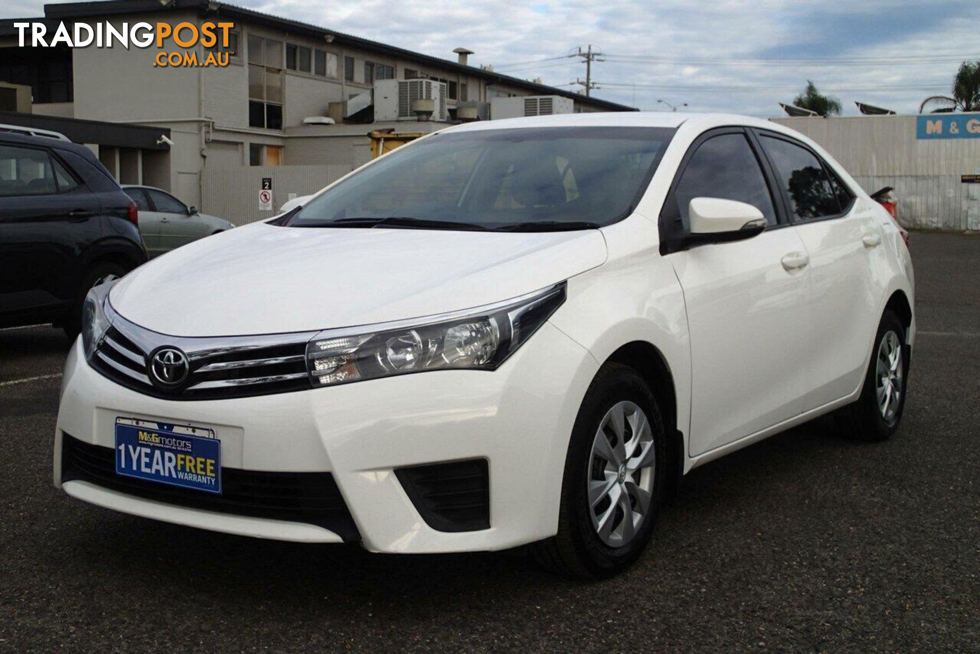 2014 TOYOTA COROLLA ASCENT ZRE172R SEDAN