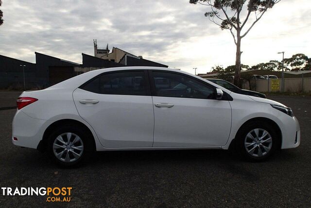 2014 TOYOTA COROLLA ASCENT ZRE172R SEDAN