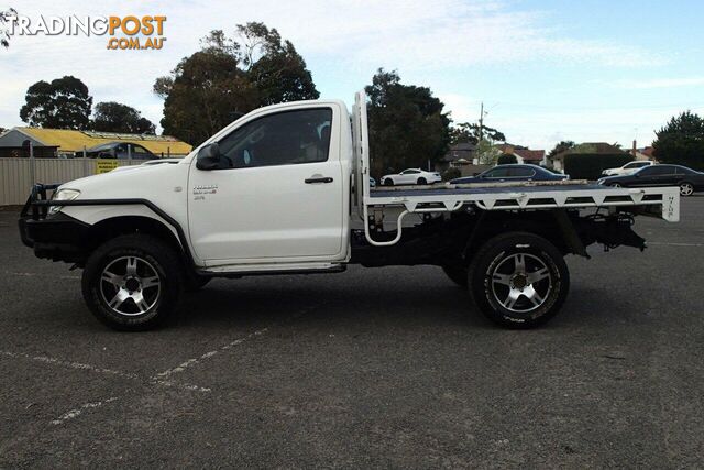 2009 TOYOTA HILUX SR (4X4) KUN26R 08 UPGRADE UTE TRAY, 2 DOORS, 3 SEATS