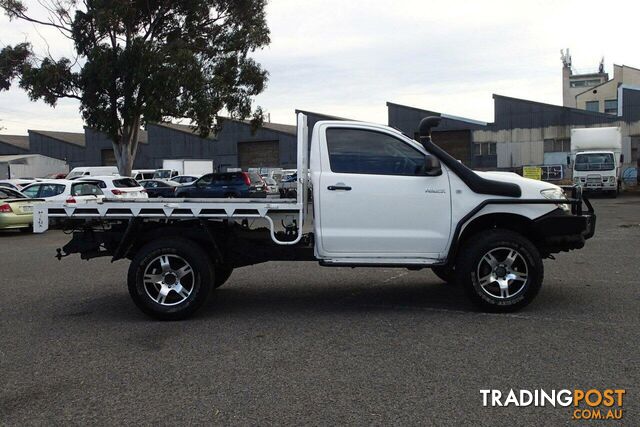 2009 TOYOTA HILUX SR (4X4) KUN26R 08 UPGRADE UTE TRAY, 2 DOORS, 3 SEATS