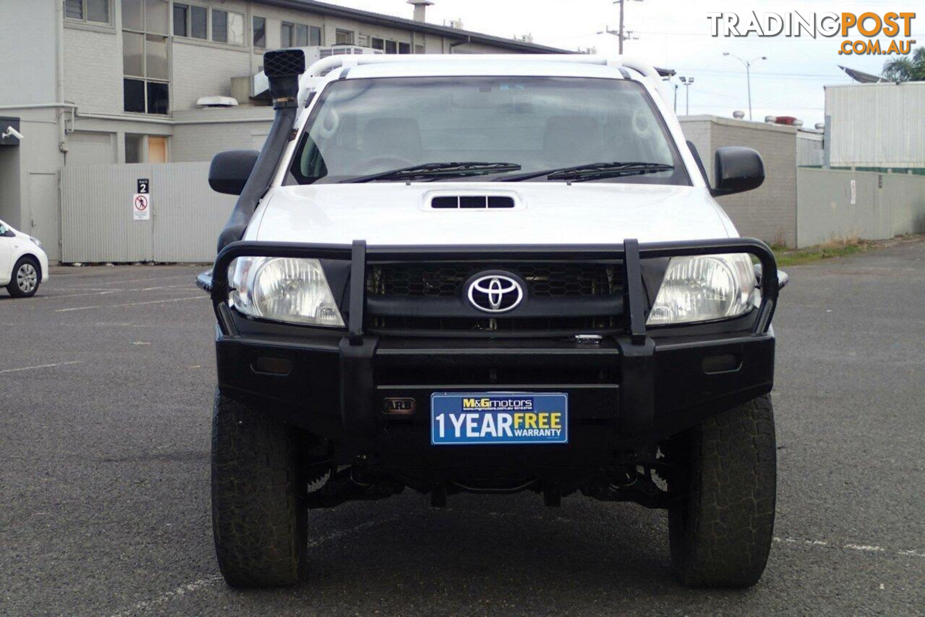 2009 TOYOTA HILUX SR (4X4) KUN26R 08 UPGRADE UTE TRAY, 2 DOORS, 3 SEATS