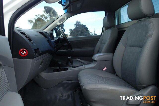 2009 TOYOTA HILUX SR (4X4) KUN26R 08 UPGRADE UTE TRAY, 2 DOORS, 3 SEATS