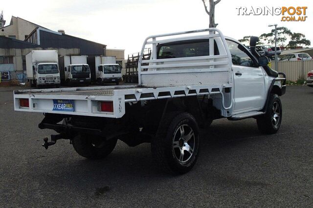 2009 TOYOTA HILUX SR (4X4) KUN26R 08 UPGRADE UTE TRAY, 2 DOORS, 3 SEATS